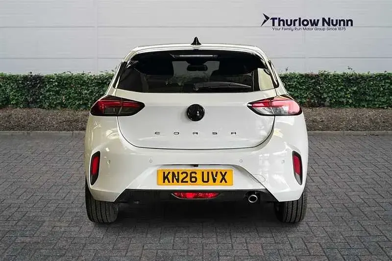 New Vauxhall Corsa Ultimate 100 HP (73 kW) 2026 White Hatchback
