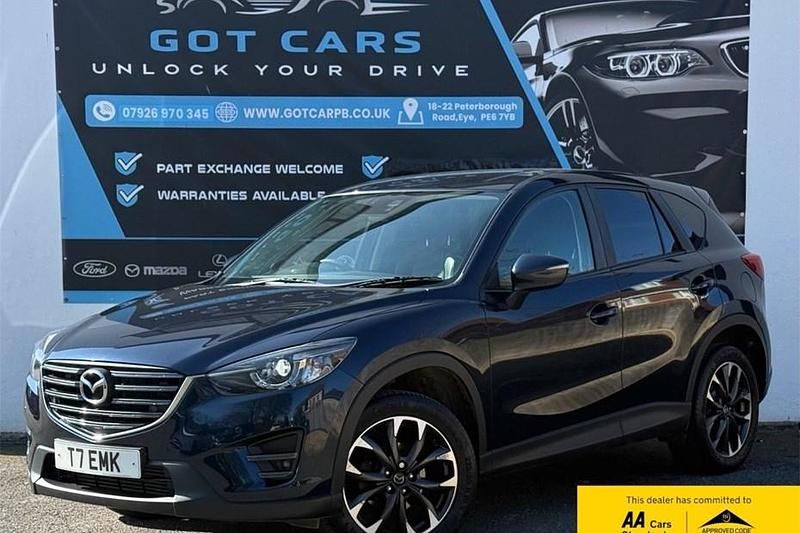 Used Mazda CX-5 Inclusive 150 HP (110 kW) 2017 Blue SUV