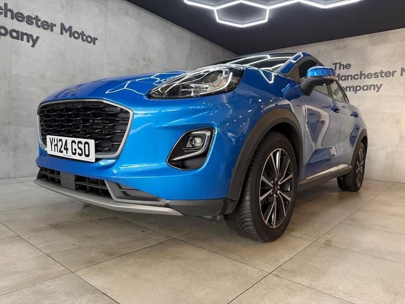 Used Ford Puma Titanium 2024 Blue Hatchback