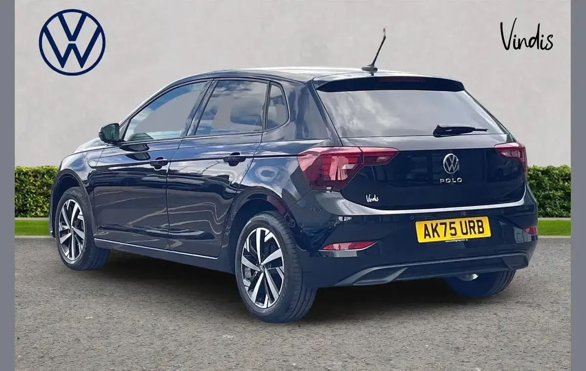 New VW Polo Match 95 HP (69 kW) 2026 Black Hatchback