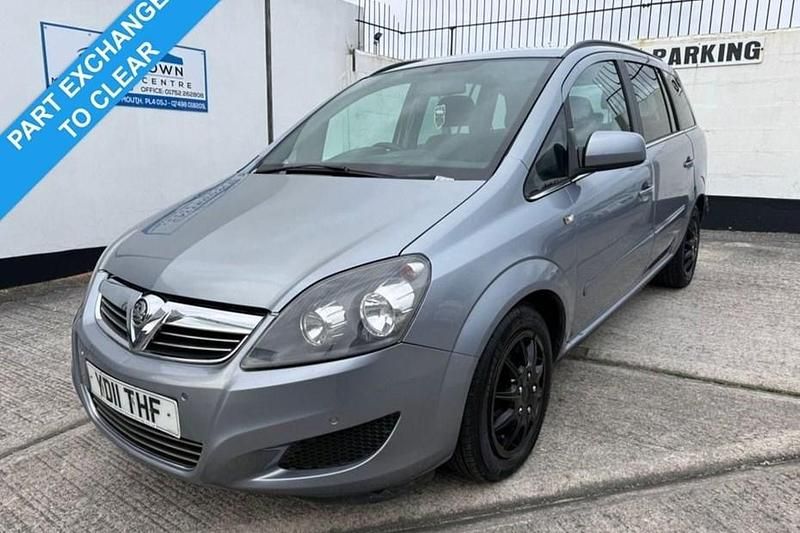 Used Vauxhall Zafira 110 HP (80 kW) 2011 Silver MPV
