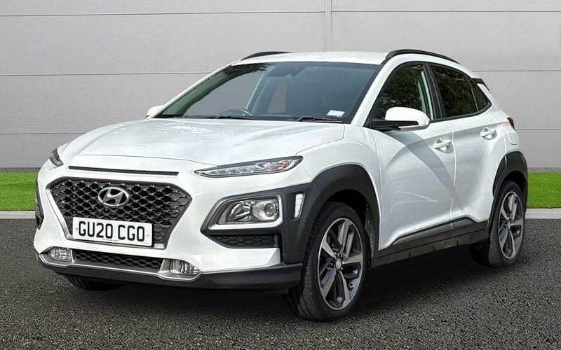 Used Hyundai Kona Premium SE 120 HP (88 kW) 2020 White SUV