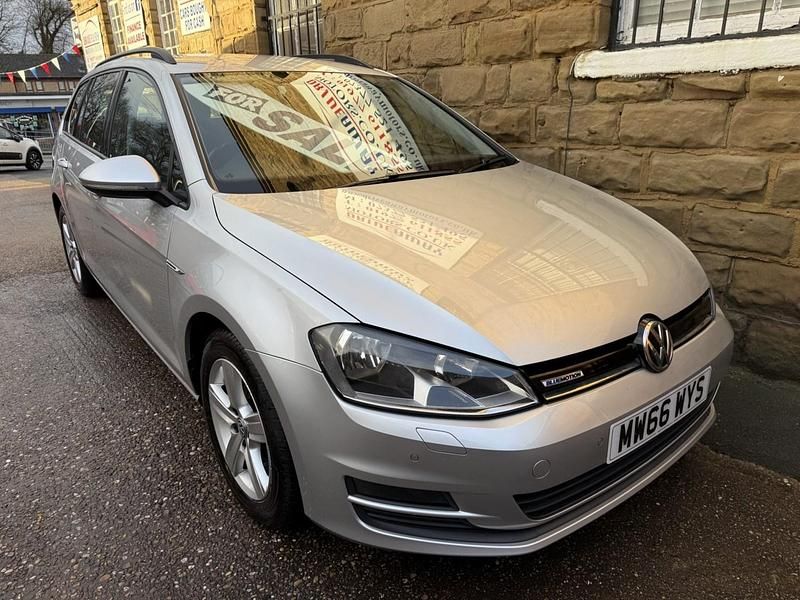 Used VW Golf VII Edition 115 HP (84 kW) 2016 Silver Estate