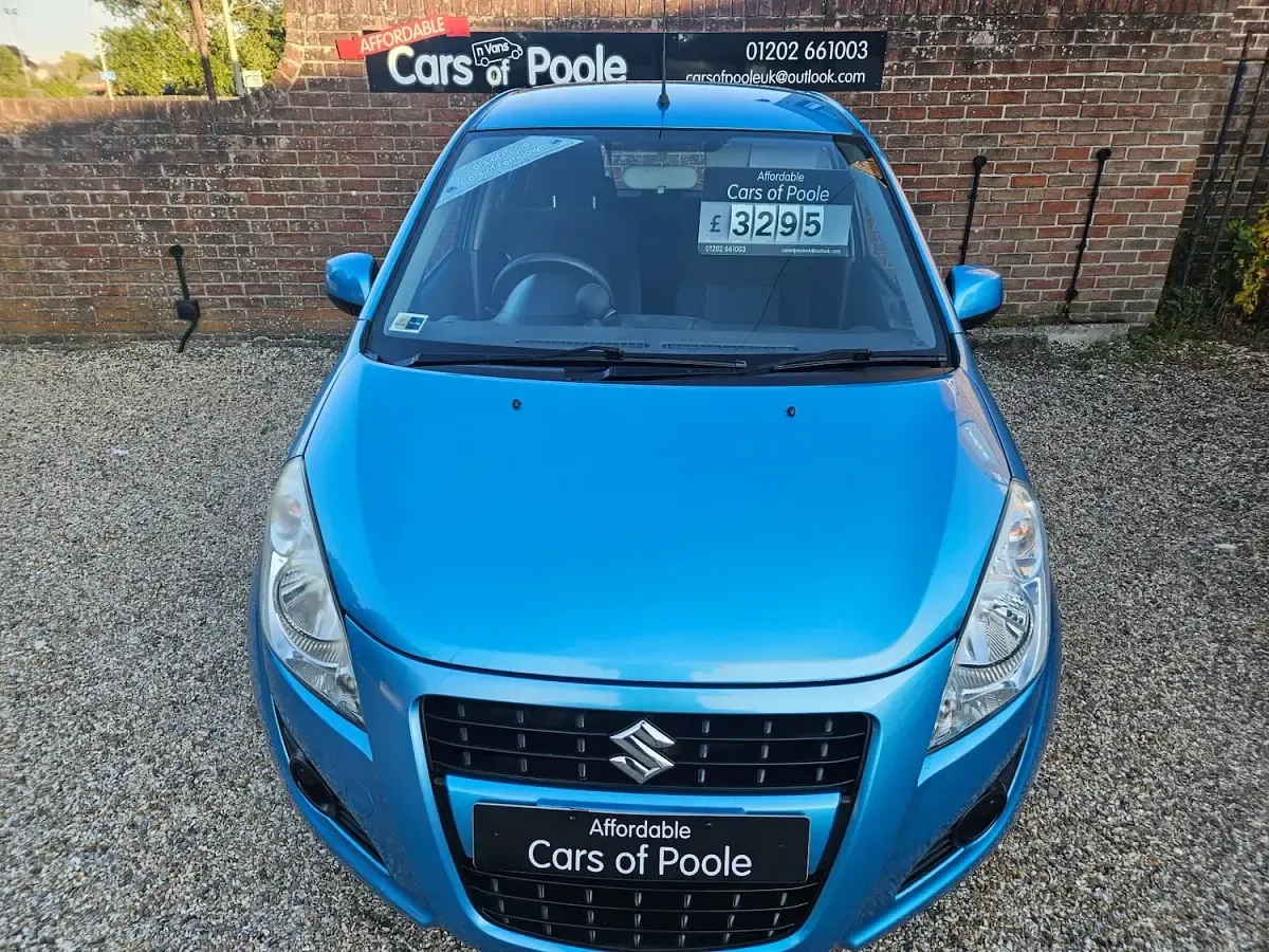 Used Suzuki Splash 67 HP (49 kW) 2013 Blue Hatchback
