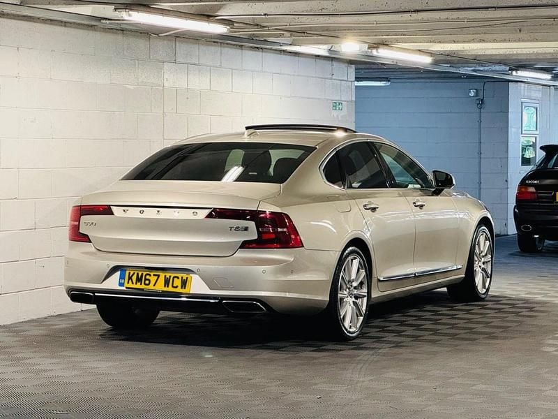Used Volvo S90 Inscription 2017 Gold Sedan