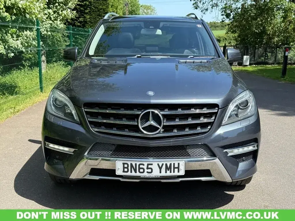 Used Mercedes ML250 AMG line 204 HP (150 kW) 2015 Grey SUV