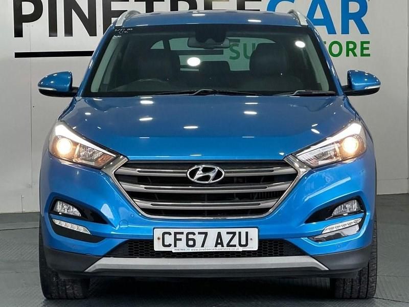 Used Hyundai Tucson Edition 177 HP (130 kW) 2018 Blue SUV