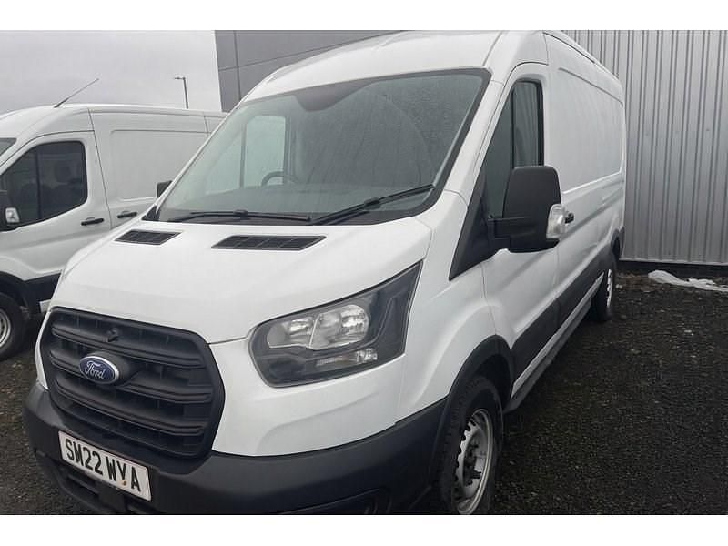 Used Ford Transit 105 HP (77 kW) 2022 White Van