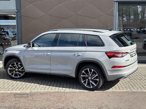 Used Skoda Kodiaq SportLine 150 HP (110 kW) 2022 Grey SUV