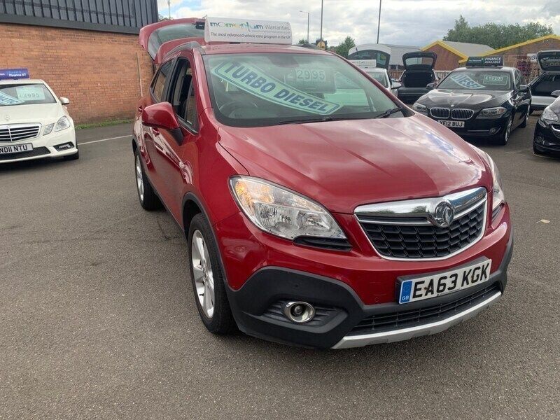 Red Used 2013 Vauxhall Mokka SUV | £1,995 (Expensive) - Image 1/4