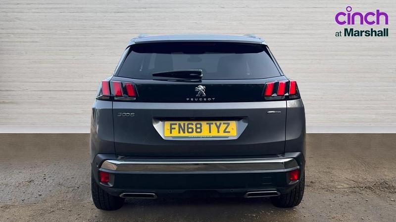 Used Peugeot 3008 GT-line 131 HP (96 kW) 2018 Grey SUV