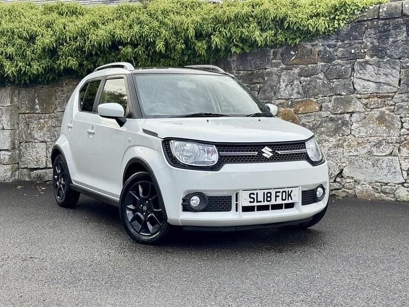 White/black Used 2018 Suzuki Ignis SZ-T Hatchback | £7,990 (Fair price) - Image 1/4