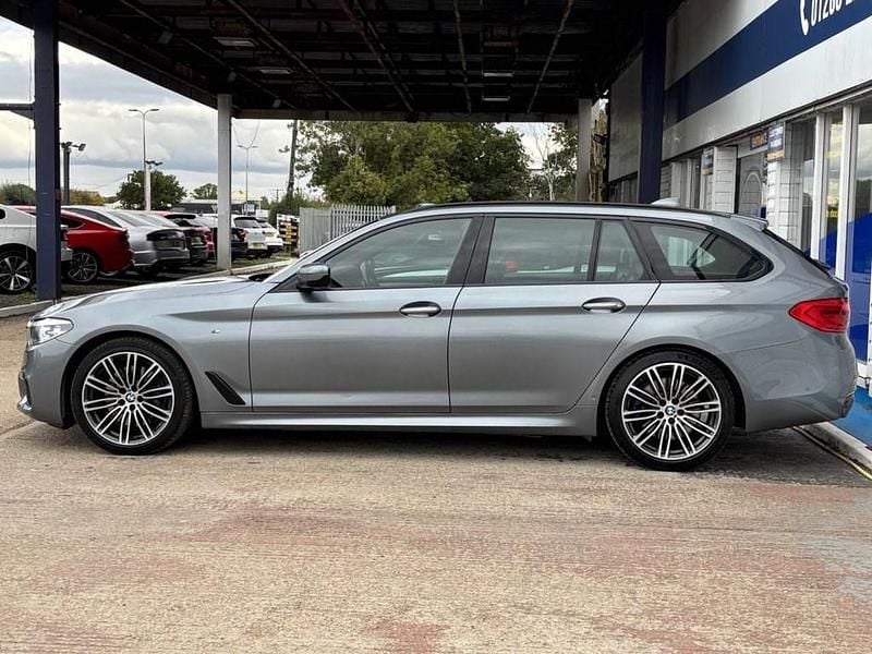 Used BMW 530 M Sport 265 HP (194 kW) 2018 Blue Estate