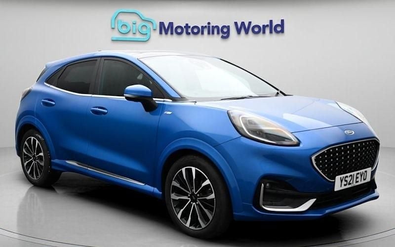 Used Ford Puma ST-Line 125 HP (91 kW) 2021 Blue SUV