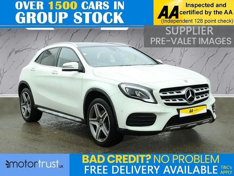 Used Mercedes GLA250 AMG line 211 HP (155 kW) 2018 White SUV