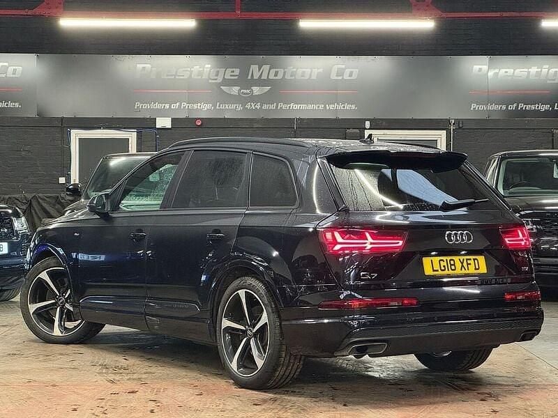 Used Audi Q7 Black Edition 2018 Black SUV