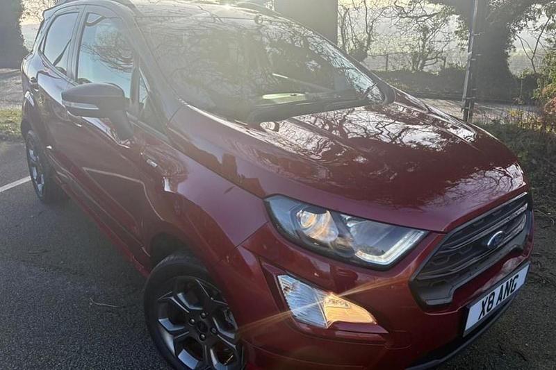 Red Used 2018 Ford Ecosport ST-Line SUV | £8,990 (Fair price) - Image 1/1