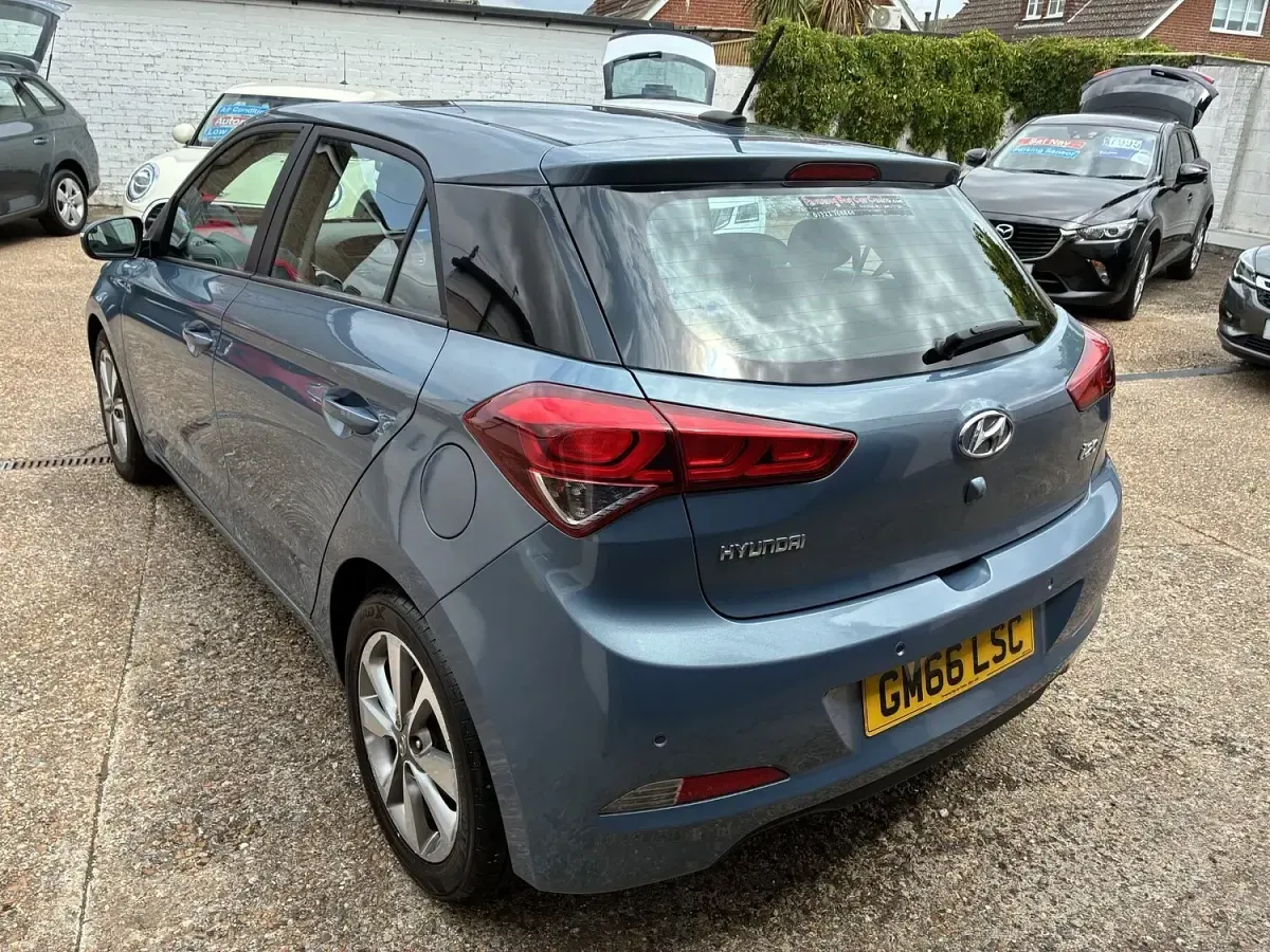 Used Hyundai i20 Edition 2017 Blue Hatchback