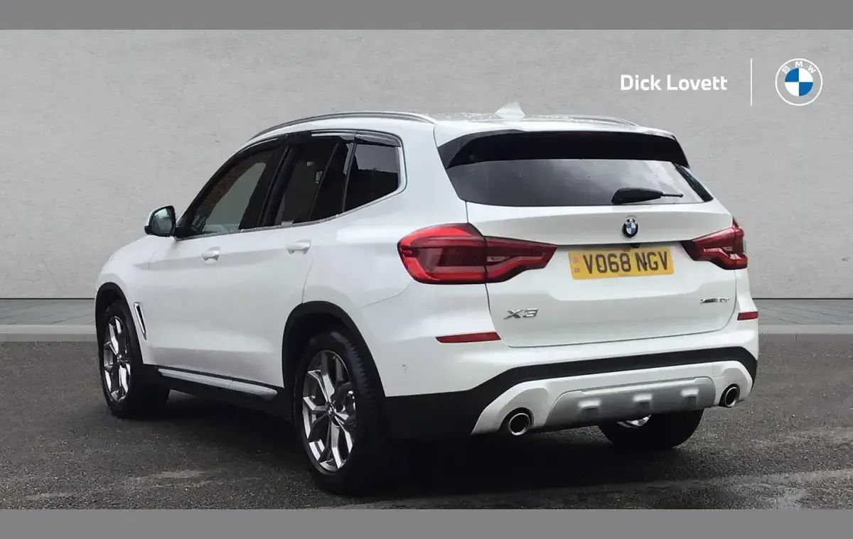 Used BMW X3 xLine 261 HP (191 kW) 2018 White SUV