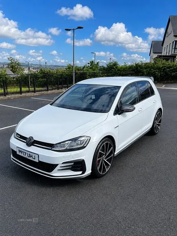 Used VW Golf VII GTD 184 HP (135 kW) 2017 White Hatchback