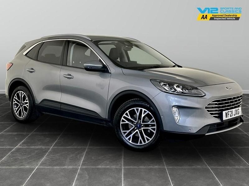 Silver Used 2021 Ford Kuga Titanium SUV | £14,495 (Good price) - Image 1/2