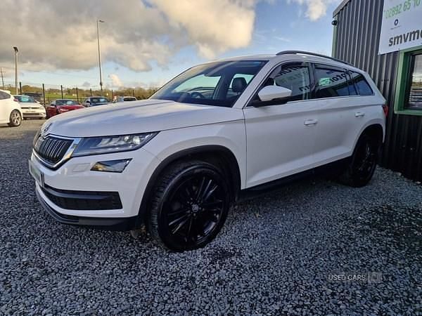 Used Skoda Kodiaq SE L 150 HP (110 kW) 2017 White SUV