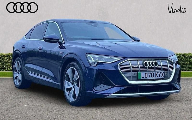 Used 2022 Audi e-tron Sportback S-Line SUV | £24,804 (Good price) - Image 1/4