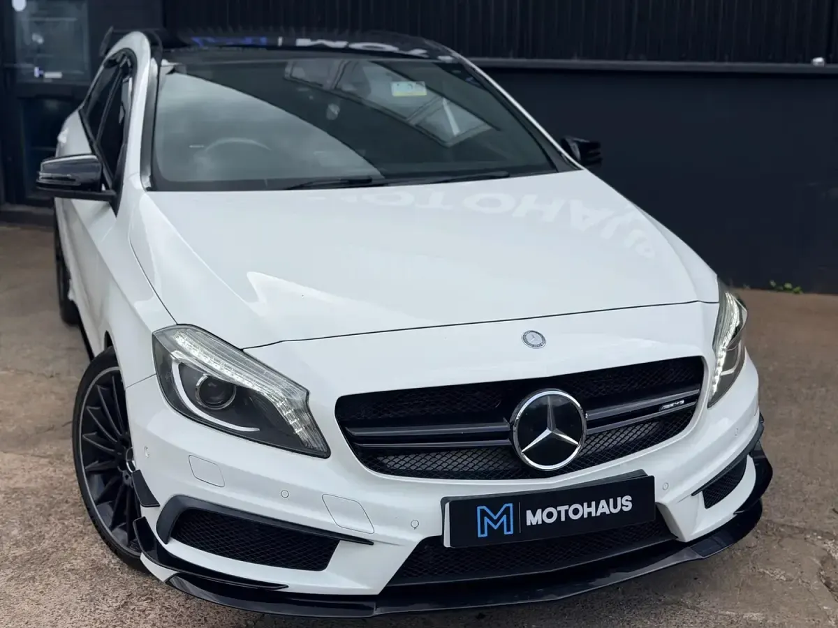 Used Mercedes A45 AMG 2014 White Hatchback