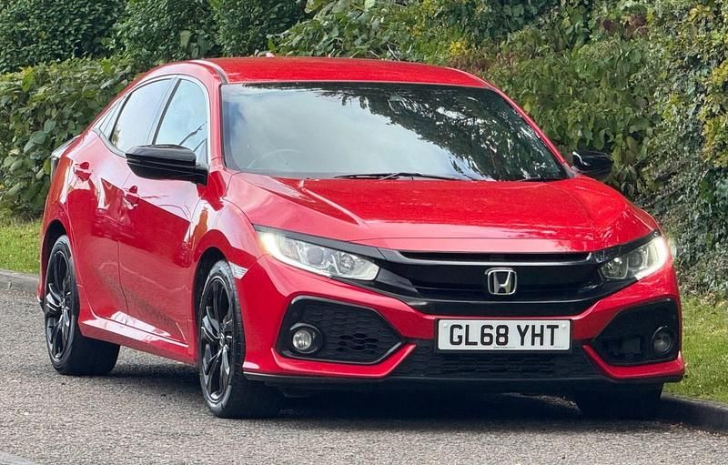 Red Used 2019 Honda Civic SR Hatchback | £6,995 (Good price) - Image 1/4