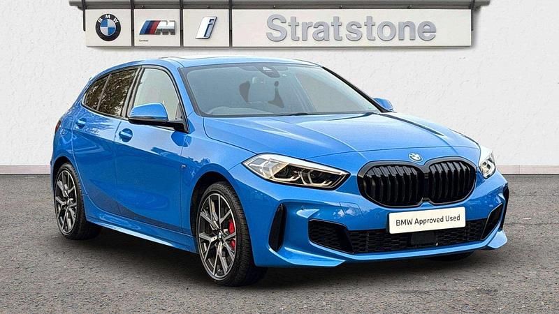 Blue Used 2023 BMW 128 Shadowline | £27,891 (A bit pricey) - Image 1/3