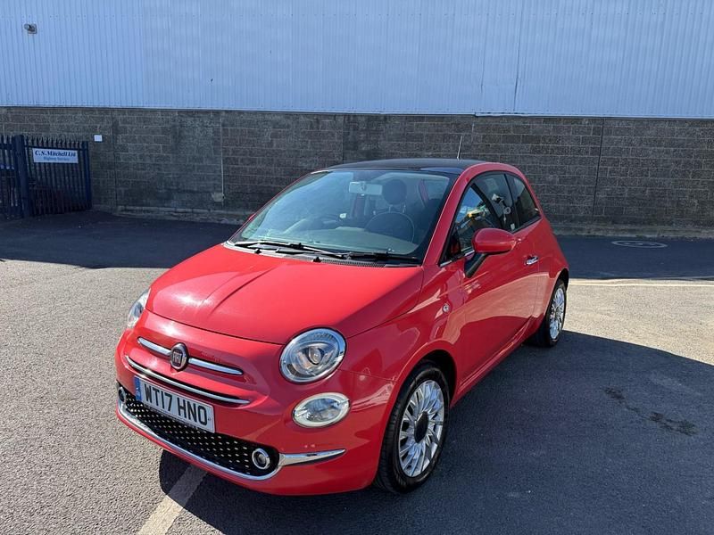 Used Fiat 500 Lounge 2017 Pink Hatchback