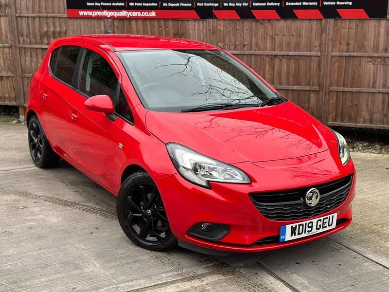 Used Vauxhall Corsa 75 HP (55 kW) 2019 Red Hatchback