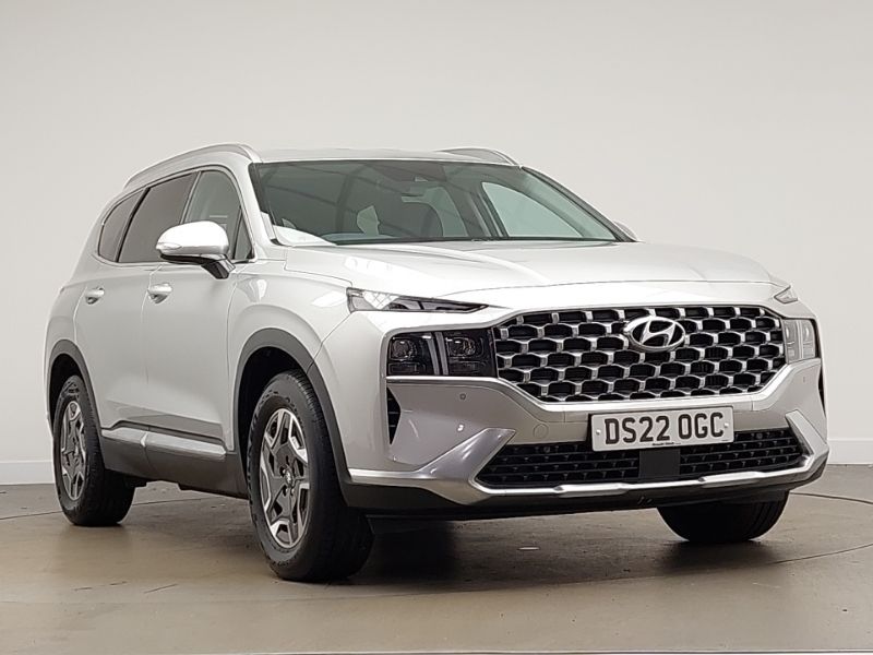 Silver Used 2022 Hyundai Santa Fe Premium SUV | £27,498 (Fair price) - Image 1/4
