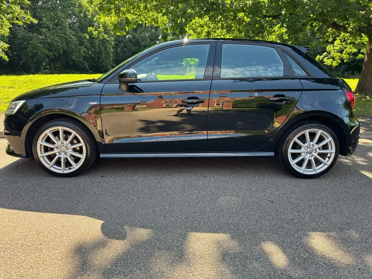 Used Audi A1 Sportback S-Line 150 HP (110 kW) 2016 Mythos black metallic Hatchback