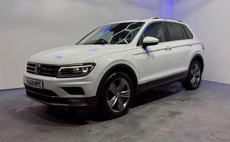 Used VW Tiguan SEL 150 HP (110 kW) 2018 White SUV