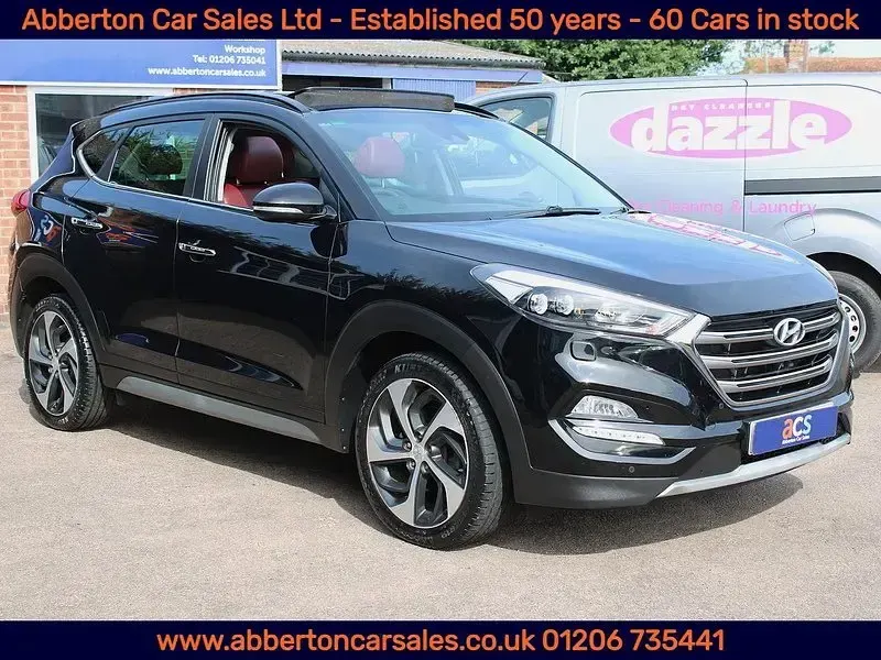 Used Hyundai Tucson Premium SE 136 HP (100 kW) 2017 Black SUV