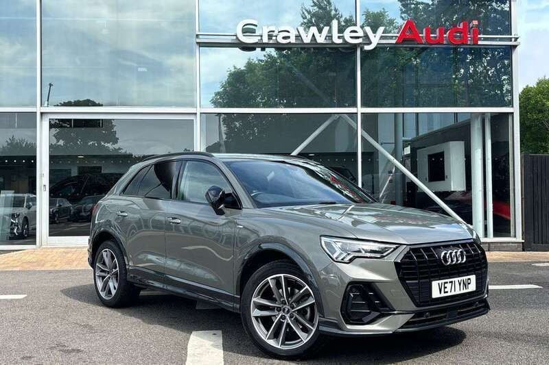 Grey Used 2022 Audi Q3 Black Edition SUV | £28,390 (Fair price) - Image 1/4