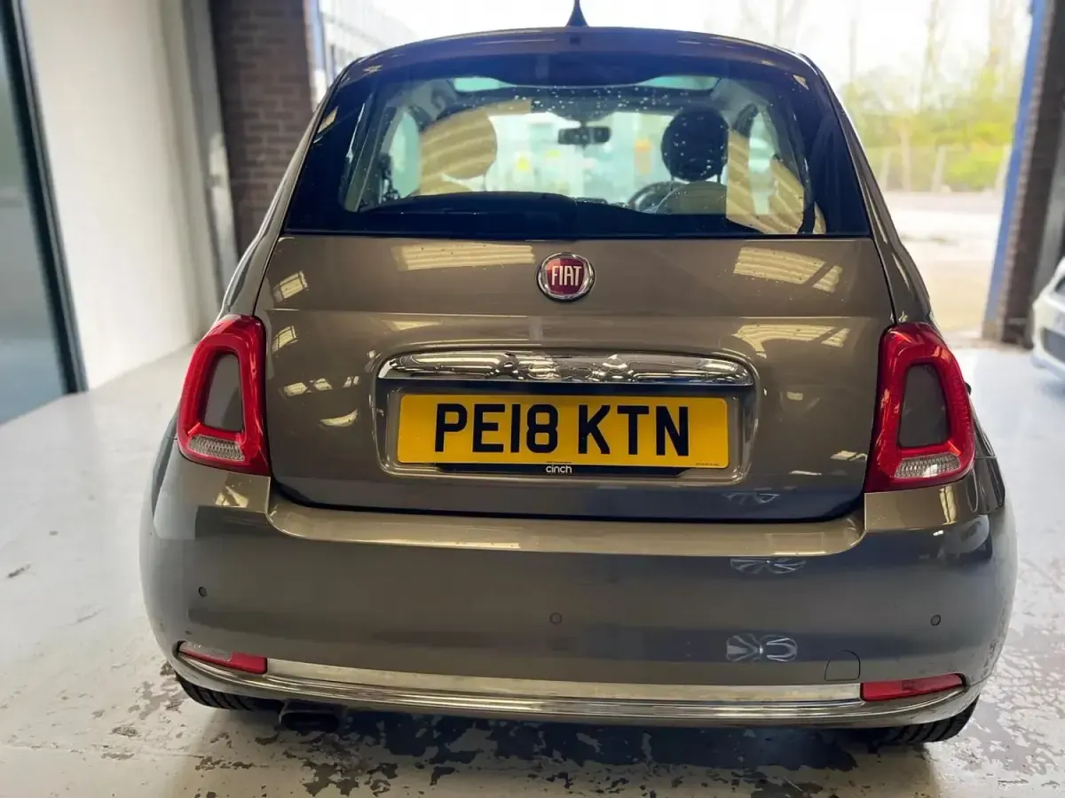 Gebraucht Fiat 500 Lounge 69 PS (50 kW) 2018 Grau Kleinwagen