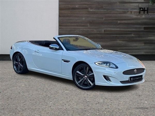 White Used 2014 Jaguar XK Cabriolet | £26,960 (A bit pricey) - Image 1/1