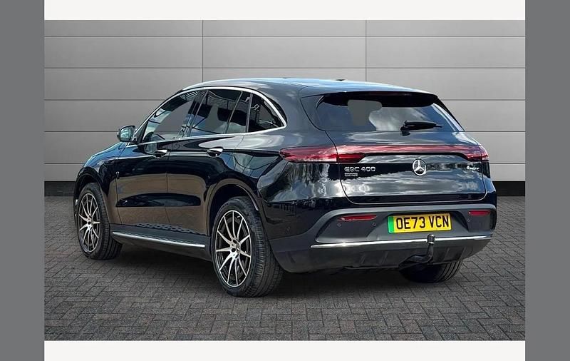 Used Mercedes EQC400 AMG line 300 kW (408 HP) 2023 Black SUV
