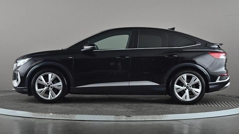 Used Audi Q4 e-tron S-Line 150 kW (204 HP) 2023 Black SUV