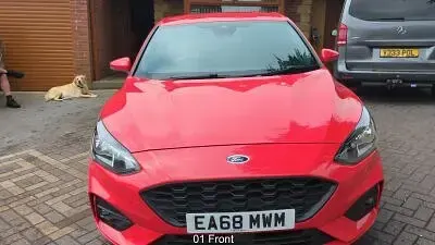 Used Ford Focus ST-Line X 2018 Red Hatchback