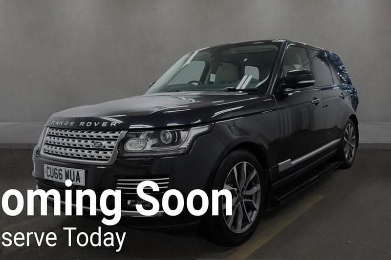 Black Used 2016 Land Rover Range Rover Vogue SE SUV | £19,999 (Good price) - Image 1/1