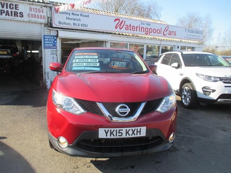Used Nissan Qashqai Acenta 2015 Red SUV