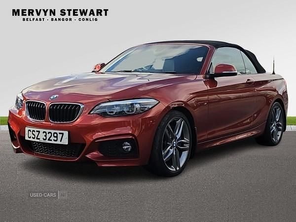Used BMW 220 M Sport 2018 Orange Cabriolet