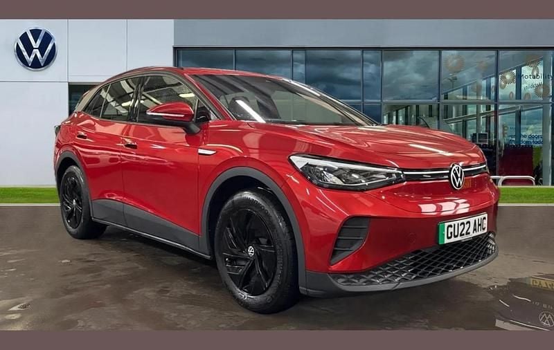 Red Used 2022 VW ID.4 Pure SUV | £17,299 (Fair price) - Image 1/4