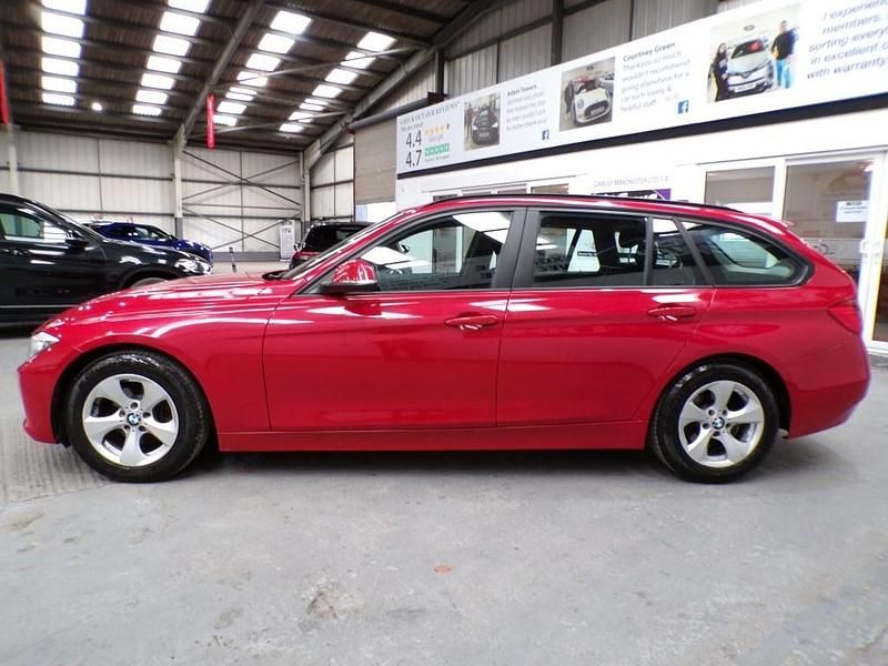 Used BMW 320 Efficient Dynamics 2014 Red Estate