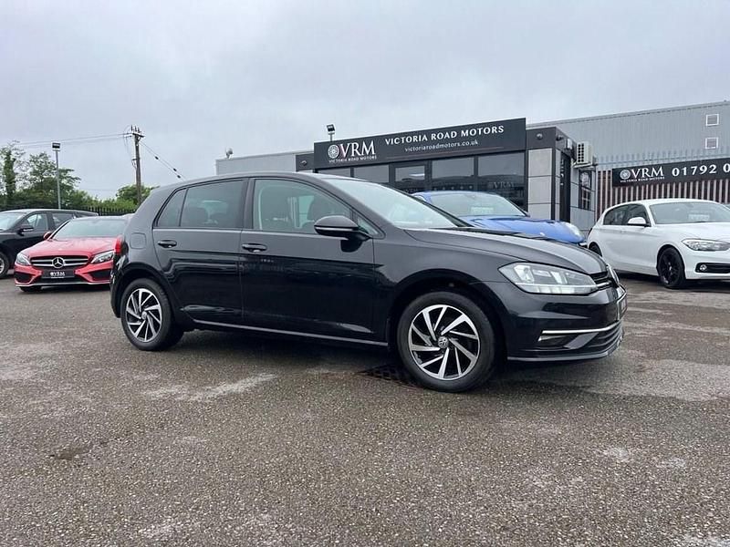 Used VW Golf VII Match 115 HP (84 kW) 2019 Black Hatchback