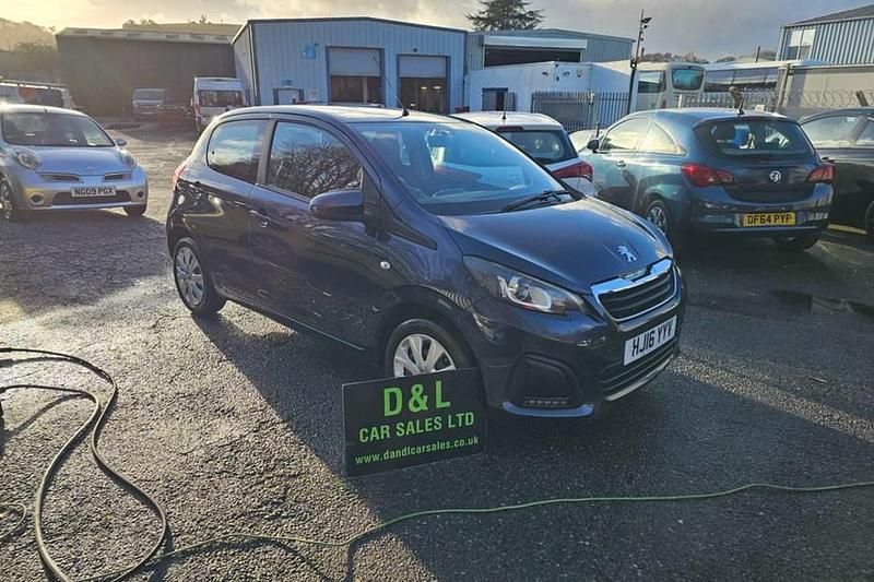 Blue Used 2016 Peugeot 108 Active Hatchback | £3,795 (Fair price) - Image 1/1