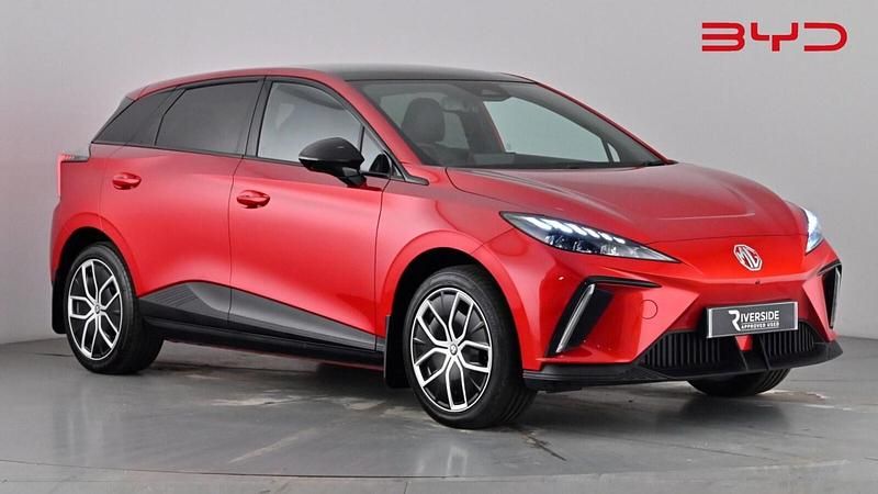 Used MG MG4 EV Trophy 180 kW (245 HP) 2024 Red Hatchback